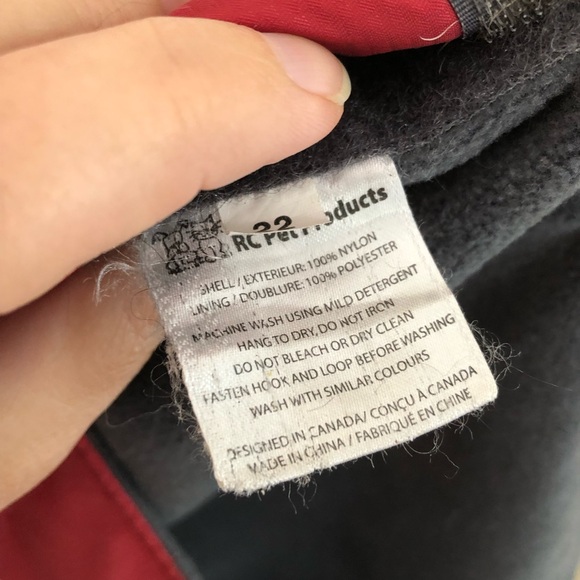 RC Pets Venture fleece lined water resistant dog vest - Picture 8 of 9